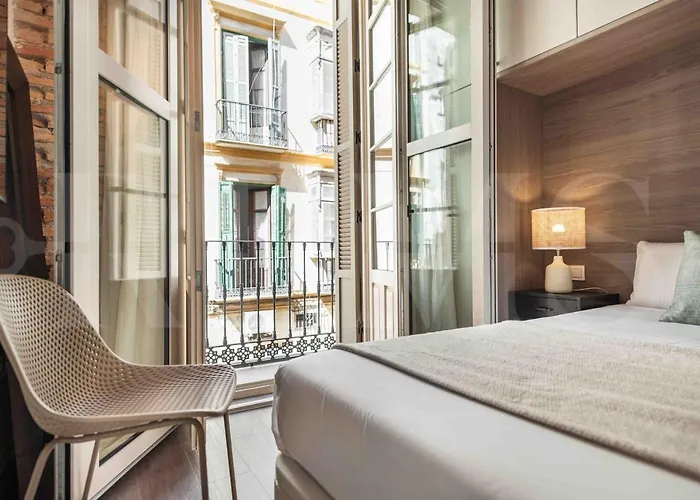 Apartamento Eclectic & Elegant By Rems Málaga